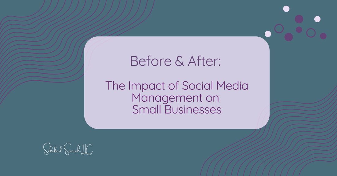 Before & After - The Impact of Social Media Management on Small Businesses